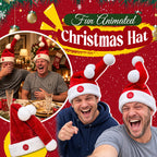 Rolig rörlig tomtehatt för julfest