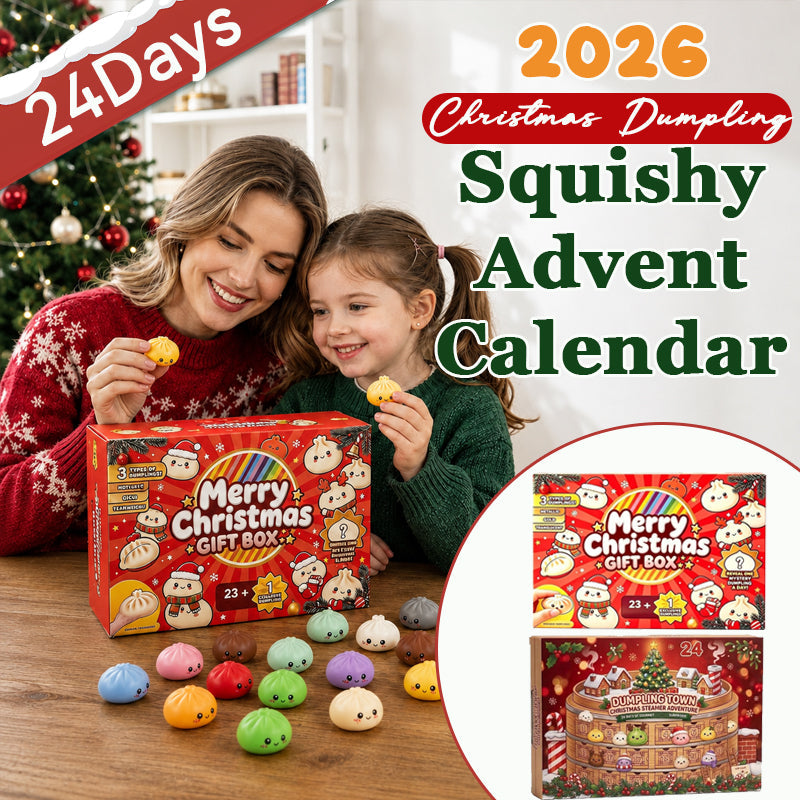 🎄 2026 Christmas Dumpling Squishy Advent Calendar