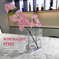Transparent Book Vase