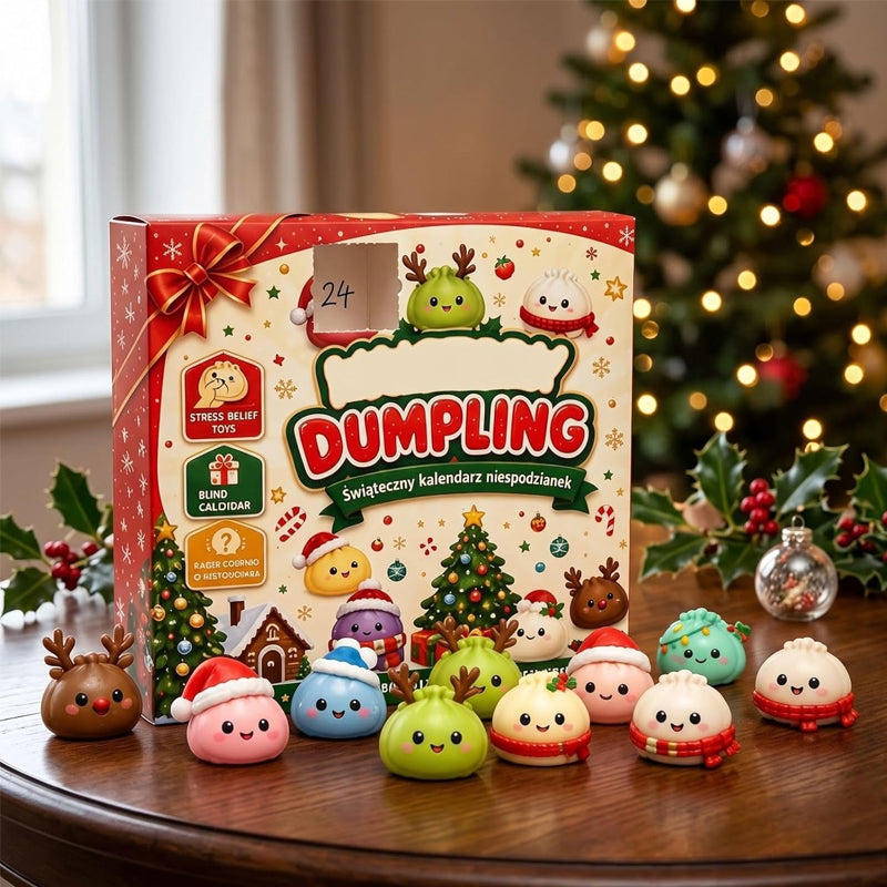 🎄 2026 Christmas Dumpling Squishy Advent Calendar