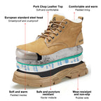 Men's High Top Fleece Shoes