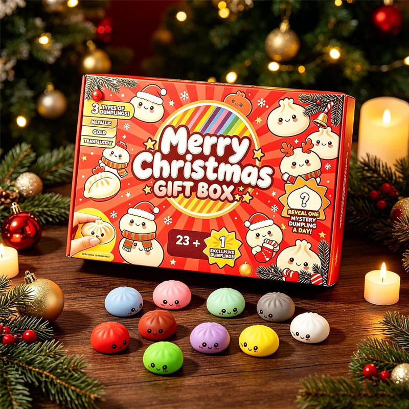 🎄 2026 Christmas Dumpling Squishy Advent Calendar