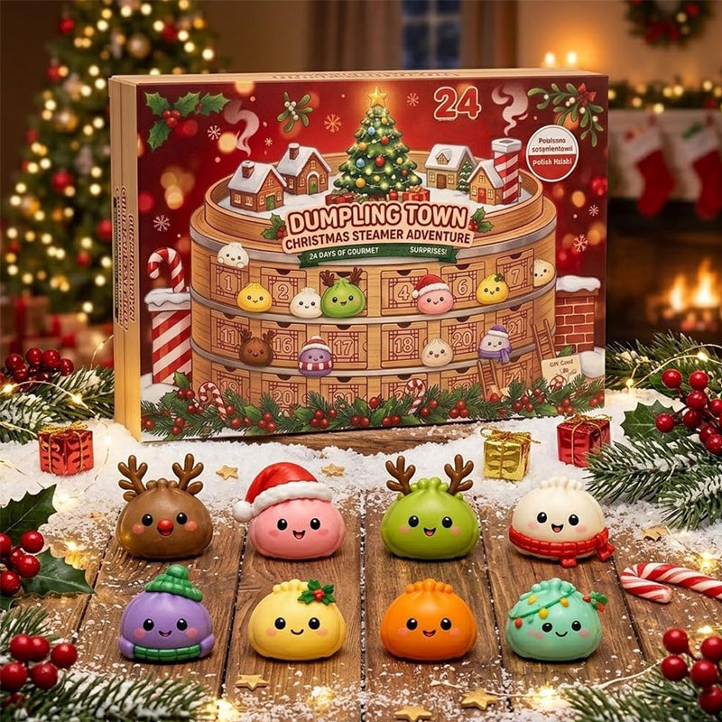 🎄 2026 Christmas Dumpling Squishy Advent Calendar